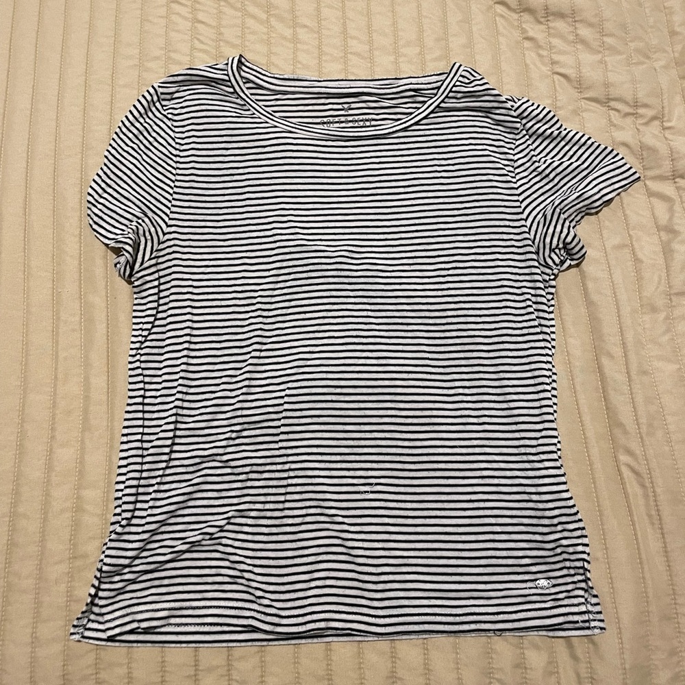 American Eagle - striped Tshirt